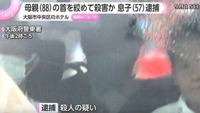 日本男子殺母