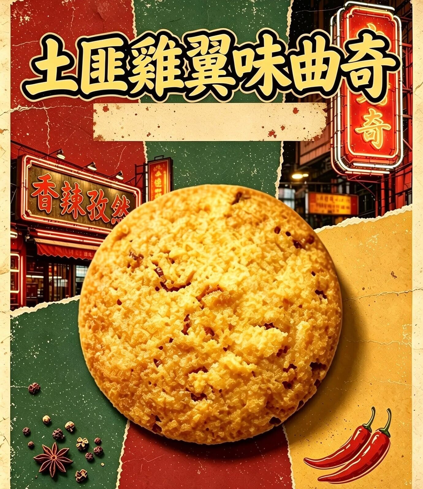 土匪雞翼曲奇 (1)