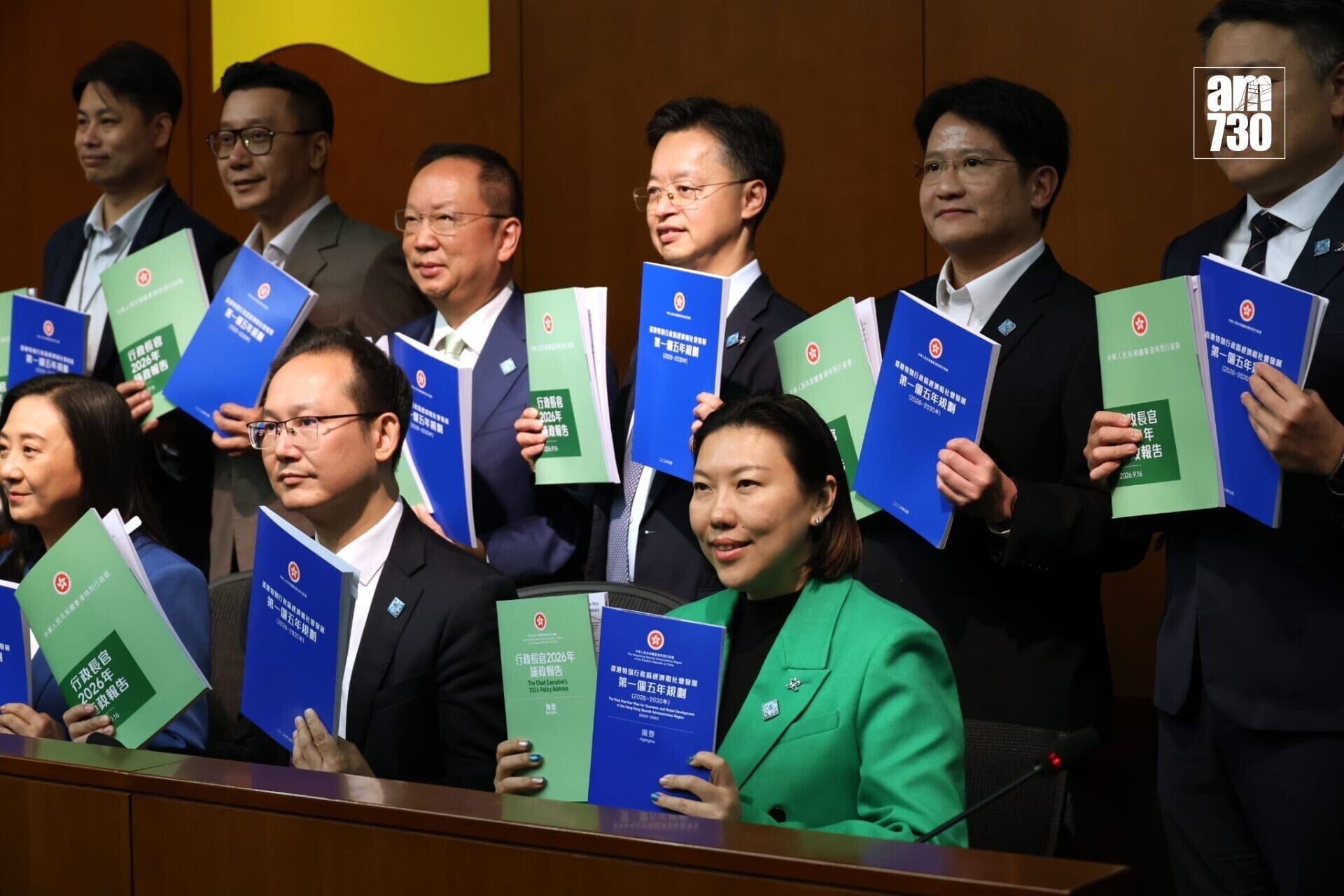 民建聯指出五年規劃勾劃出清晰藍圖(林俊源攝)