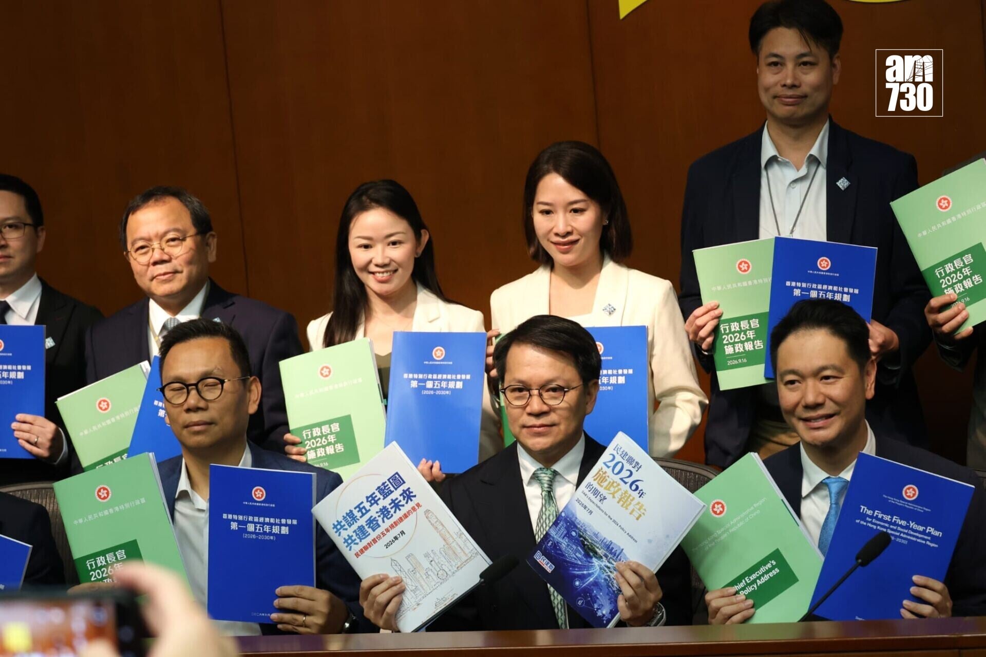 民建聯指出五年規劃勾劃出清晰藍圖(林俊源攝)