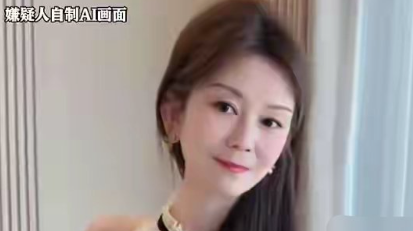 該女子其實是65歲醫院後勤保潔，並無醫生資質，接收錢款的賬戶，登記的卻是另一名男性。其社交平台全憑AI換臉及場景合成技術製造虛假人設。