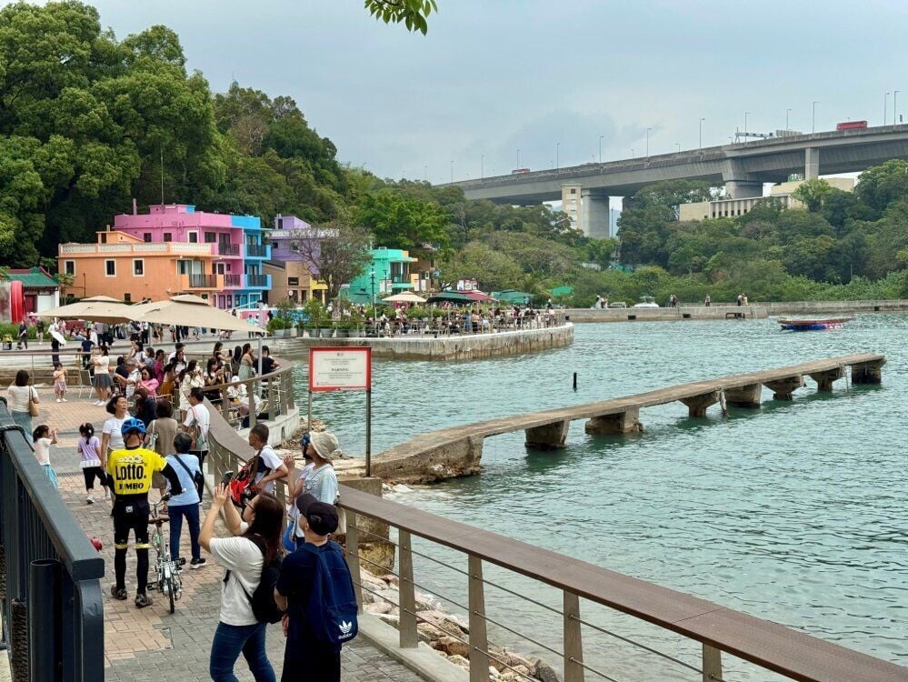 馬灣色彩鮮艷,是打卡好去處(民政事務總署)