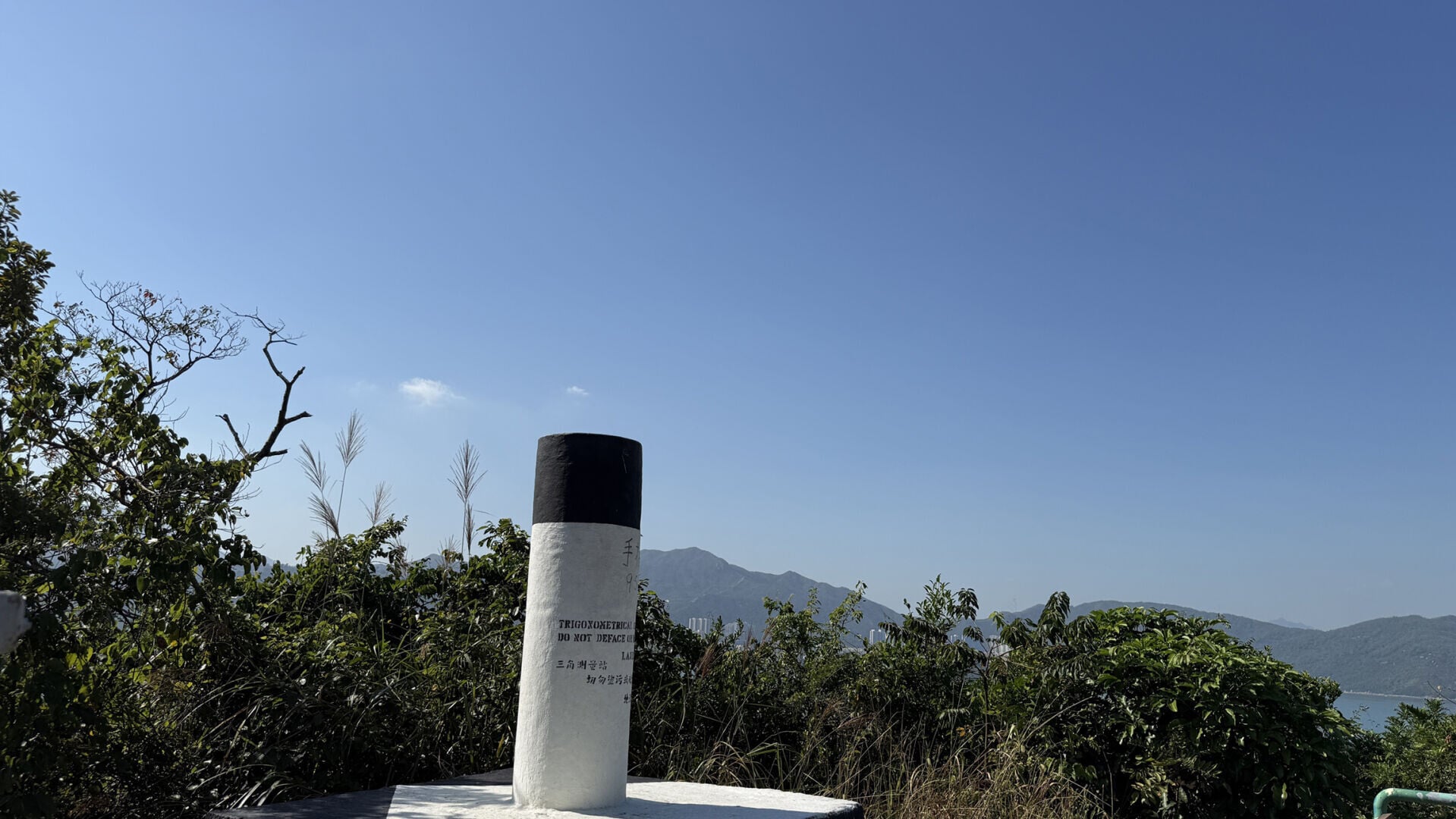 坪洲最高點手指山(民政事務總署)