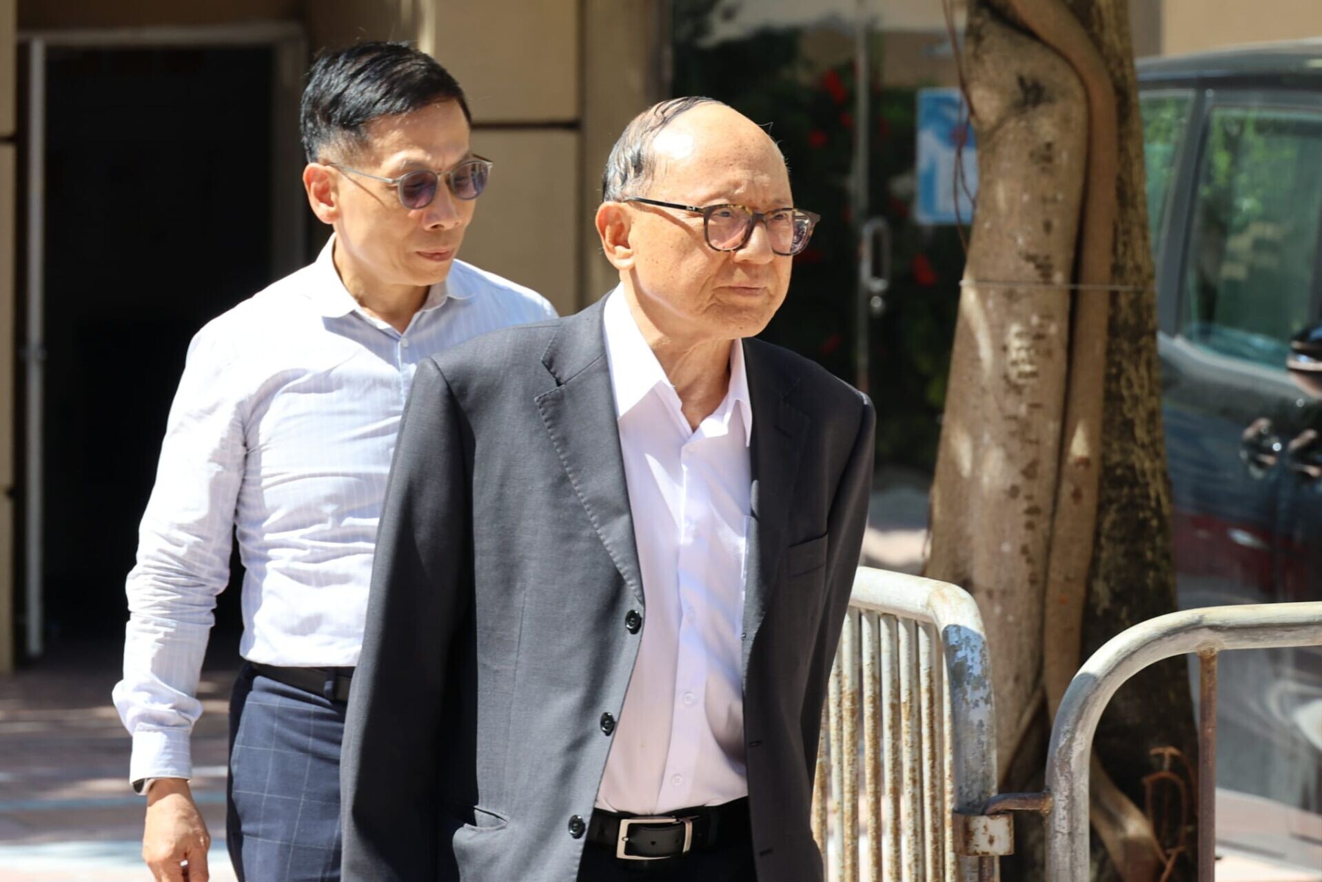 董建華逝世,今日起一連三日港九新界設弔唁處(羅錦鴻攝)