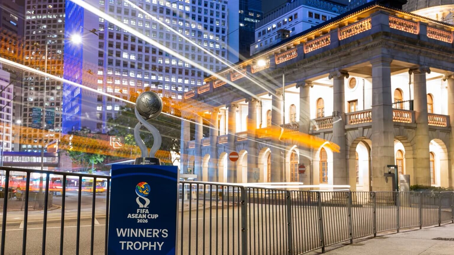 FIFA ASEAN Cup 2026 Trophy Presentation Hong Kong