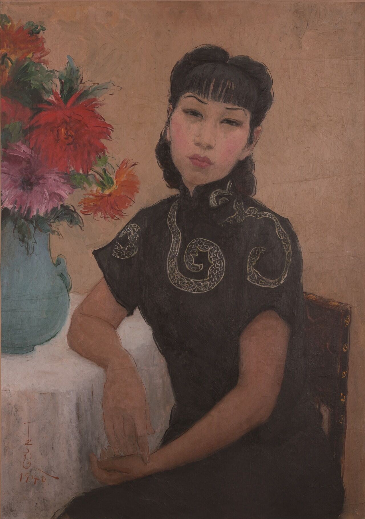 《自画像》1940 90×64