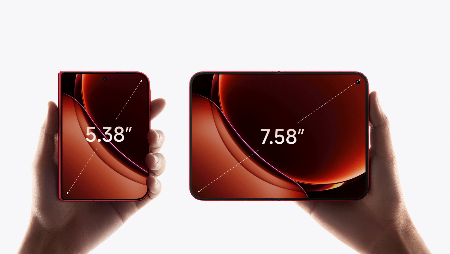 小米Xiaomi 18 Fold內外屏尺寸。