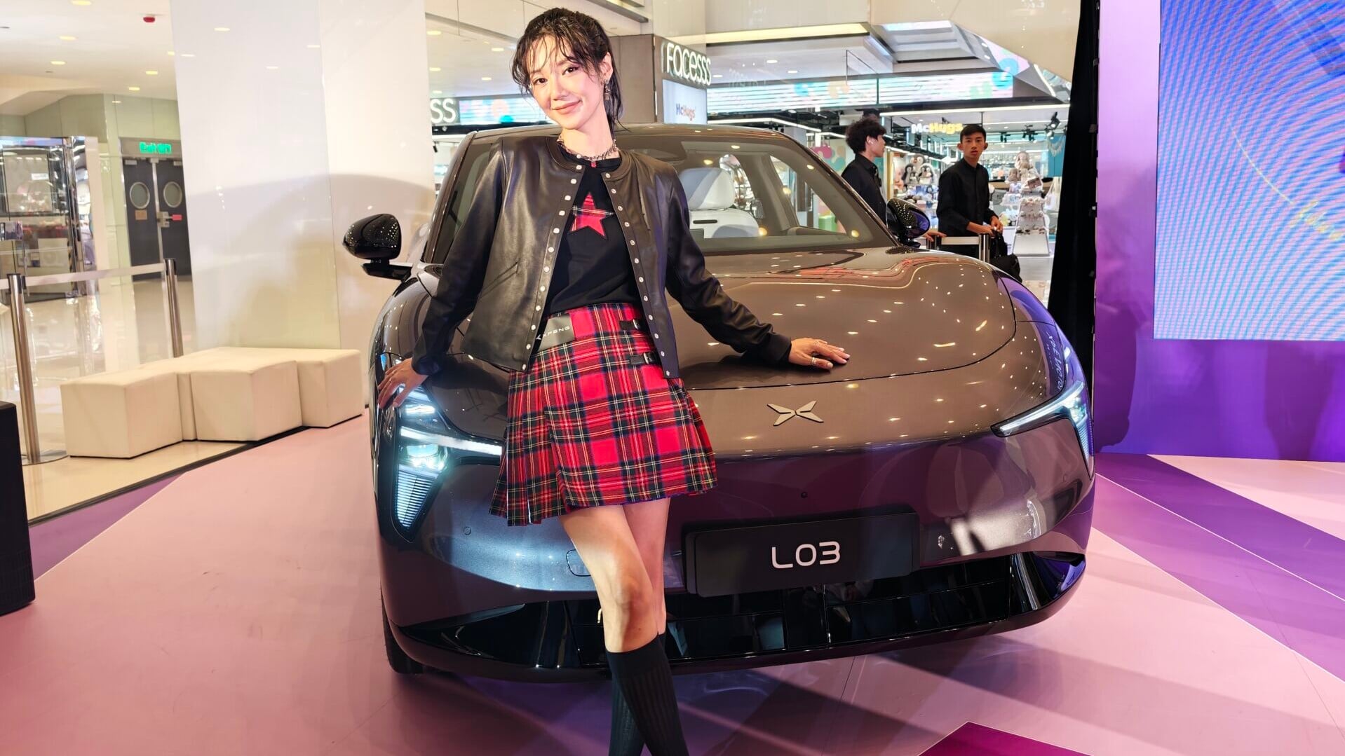 電動車｜XPENG L03發布會請來倪晨曦任嘉賓。