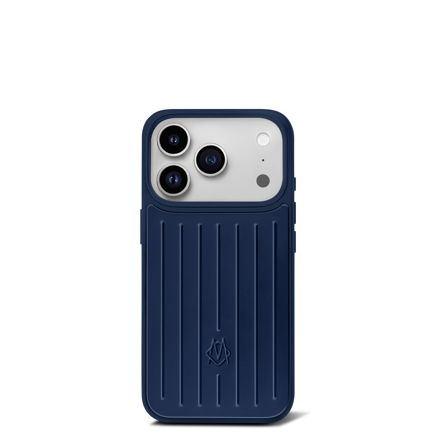 RIMOWA IPhone 18 Pro Aluminium Case Ink Blue PLP F