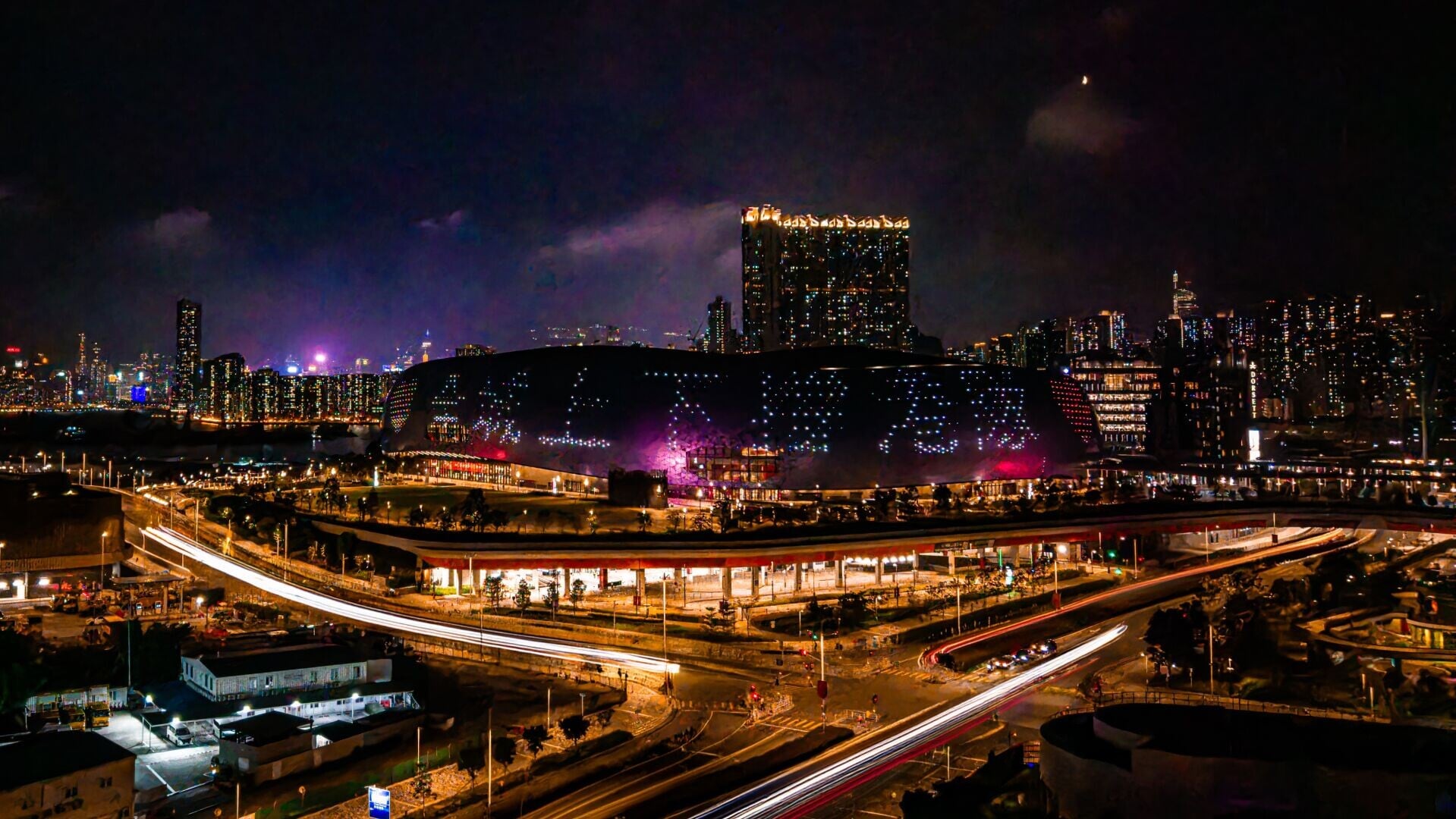 KTSP Asian Games themed light show 7