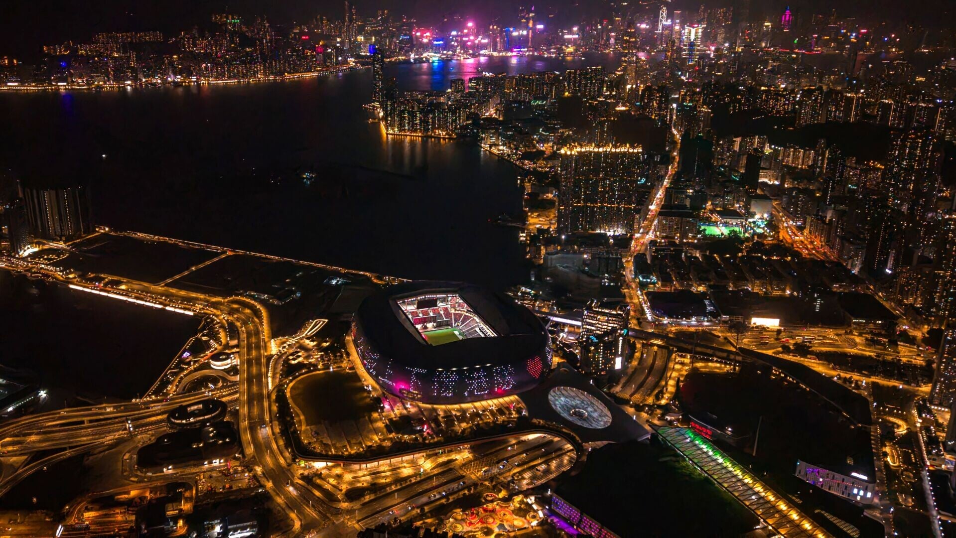 KTSP Asian Games themed light show 2