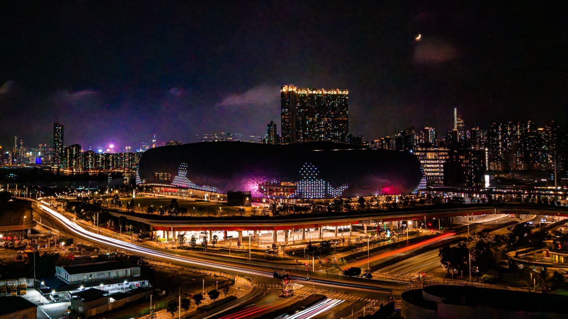 KTSP Asian Games themed light show 8