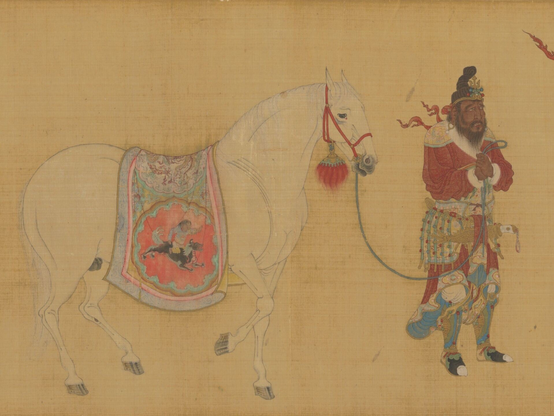九峰道人《三駿圖》