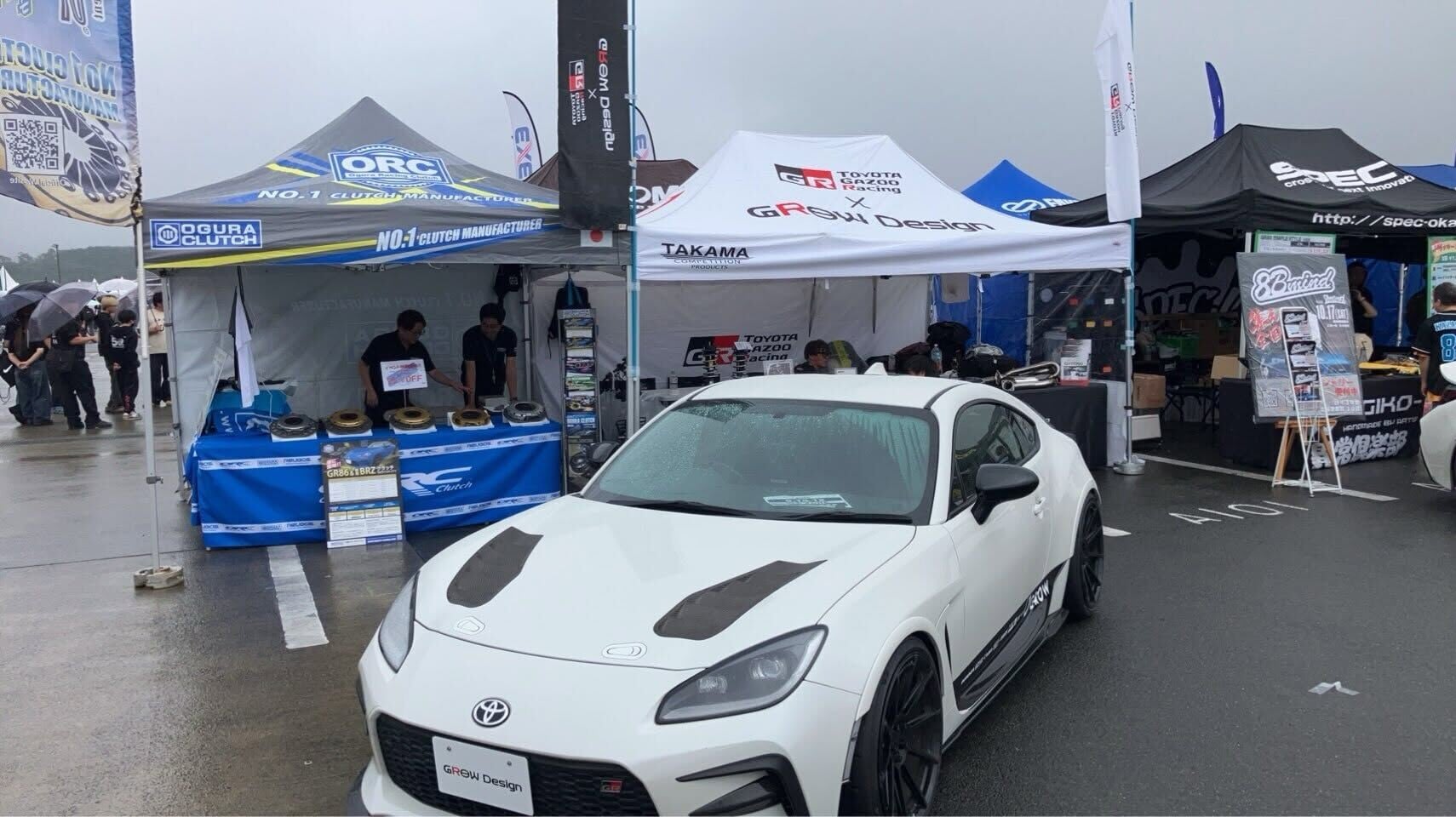 GROW Design不時在日本賽車活動中亮相。