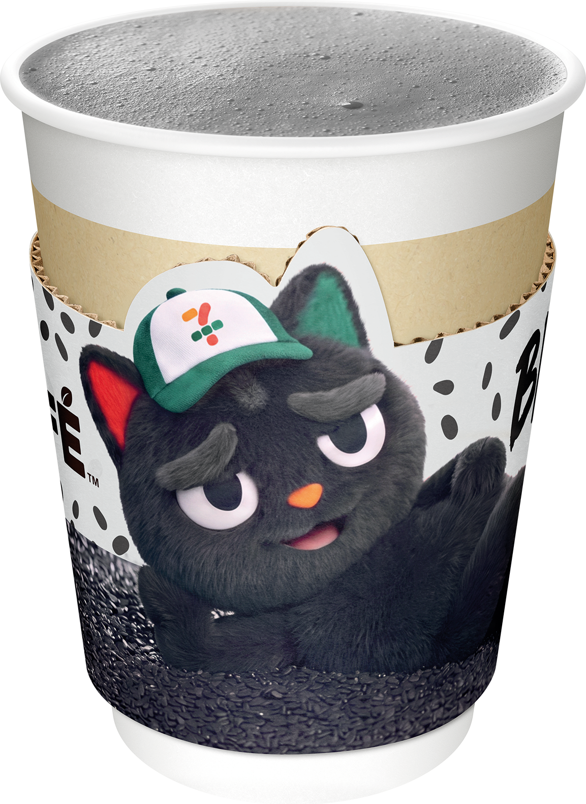 7CAFÉ黑芝麻鮮奶 (熱飲)