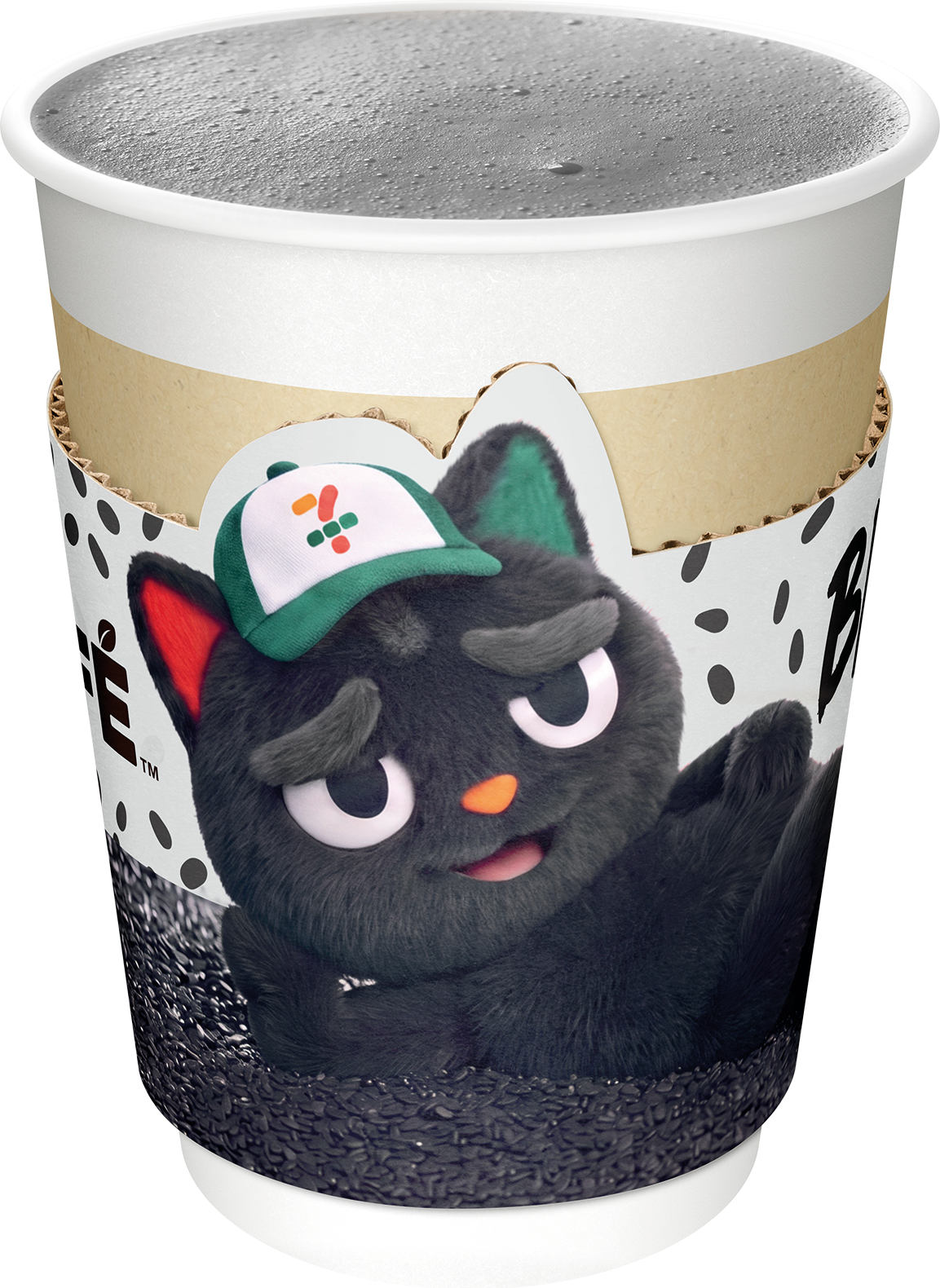 7CAFÉ黑芝麻鮮奶 (熱飲)