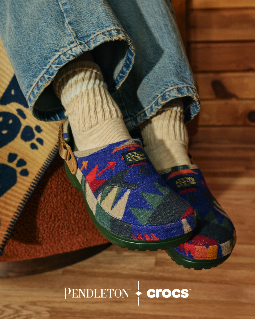 Pendleton 羊毛圖騰添上戶外質感