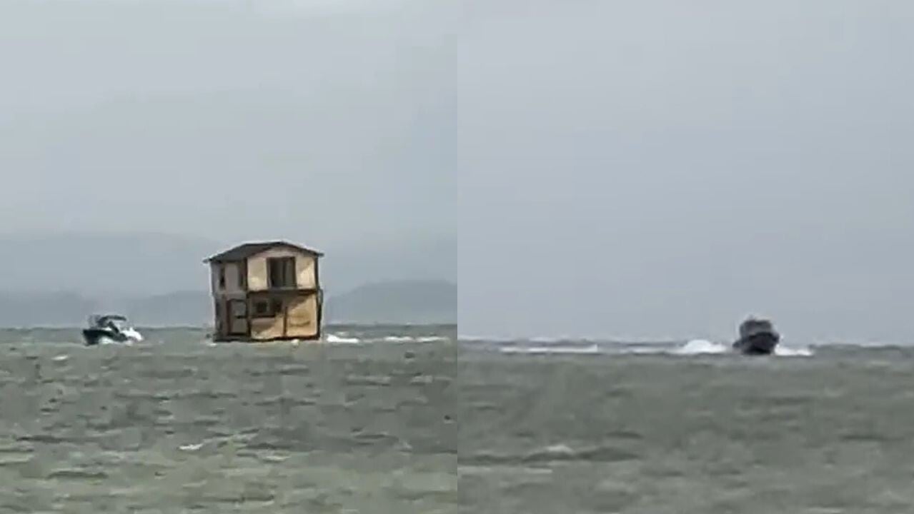 三藩市船隻「拖屋過海」　海岸防衛隊證合法（有片）