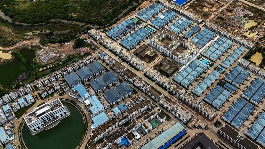 柬埔寨8號電騙園區