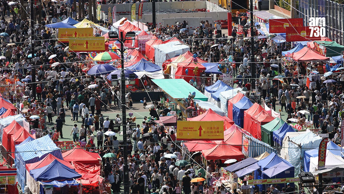 2027年年宵市場攤位下月起分批競投。(資料圖片／周令知攝)
