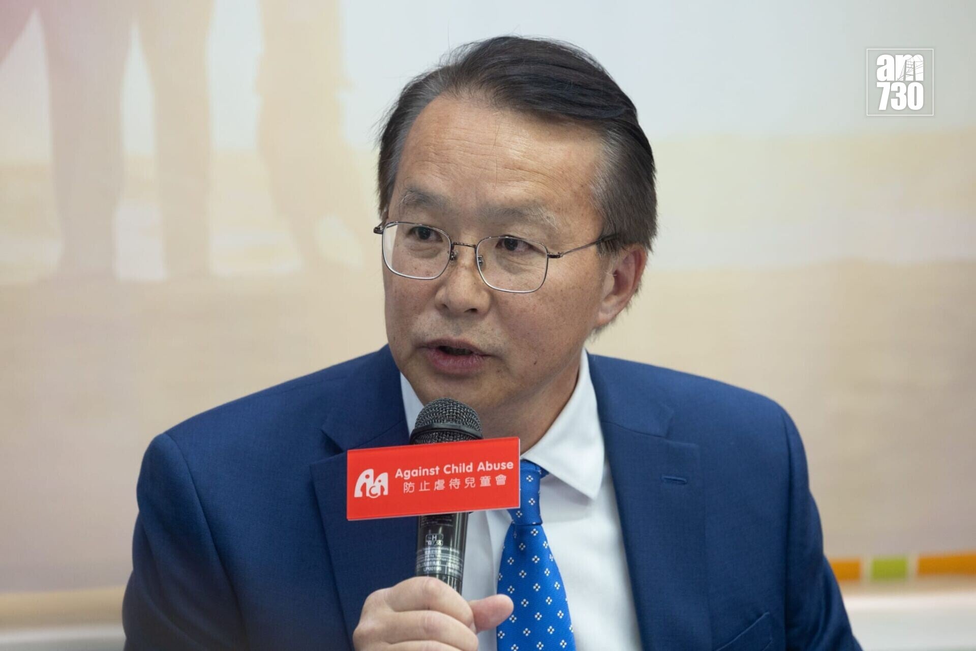 防止虐待兒童會今日舉行記者會,指本港於過去6年,各類虐待兒童個案均錄得明顯升幅(蘇文傑攝)