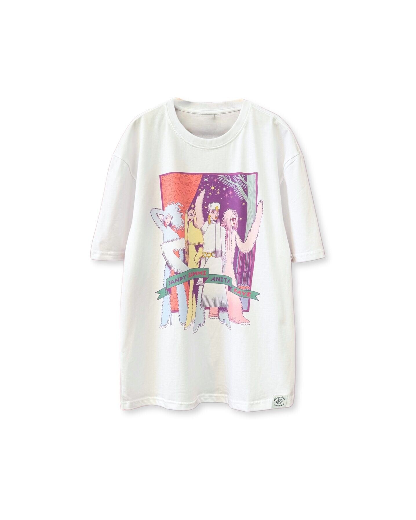 四大天后T shirt white