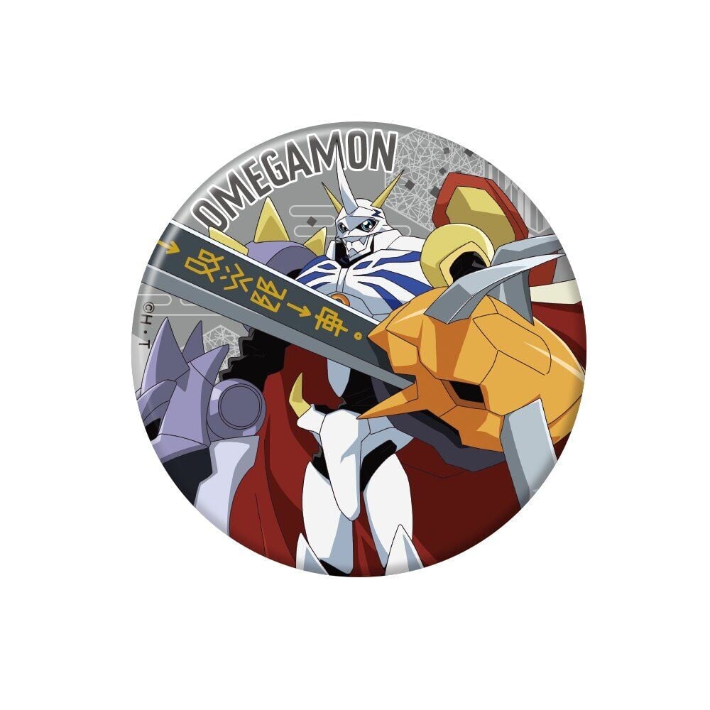 Digimon 75mm badge