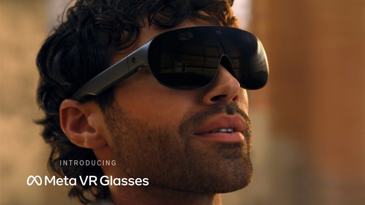 Meta VR Glasses正式發布，解決了VR眼鏡笨重不便的問題。
