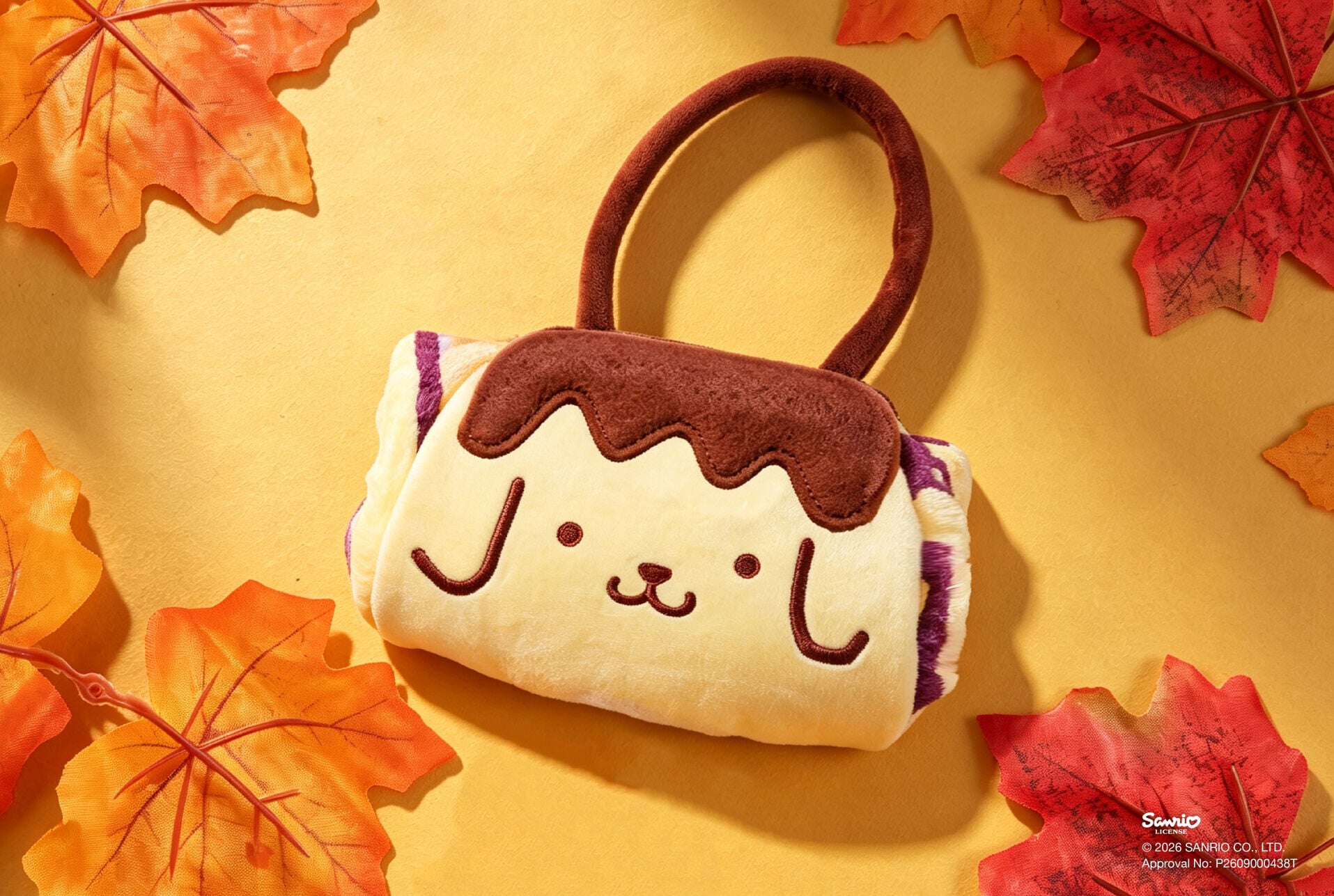 Pompompurin.Terrace in seaside Merch 毛毯