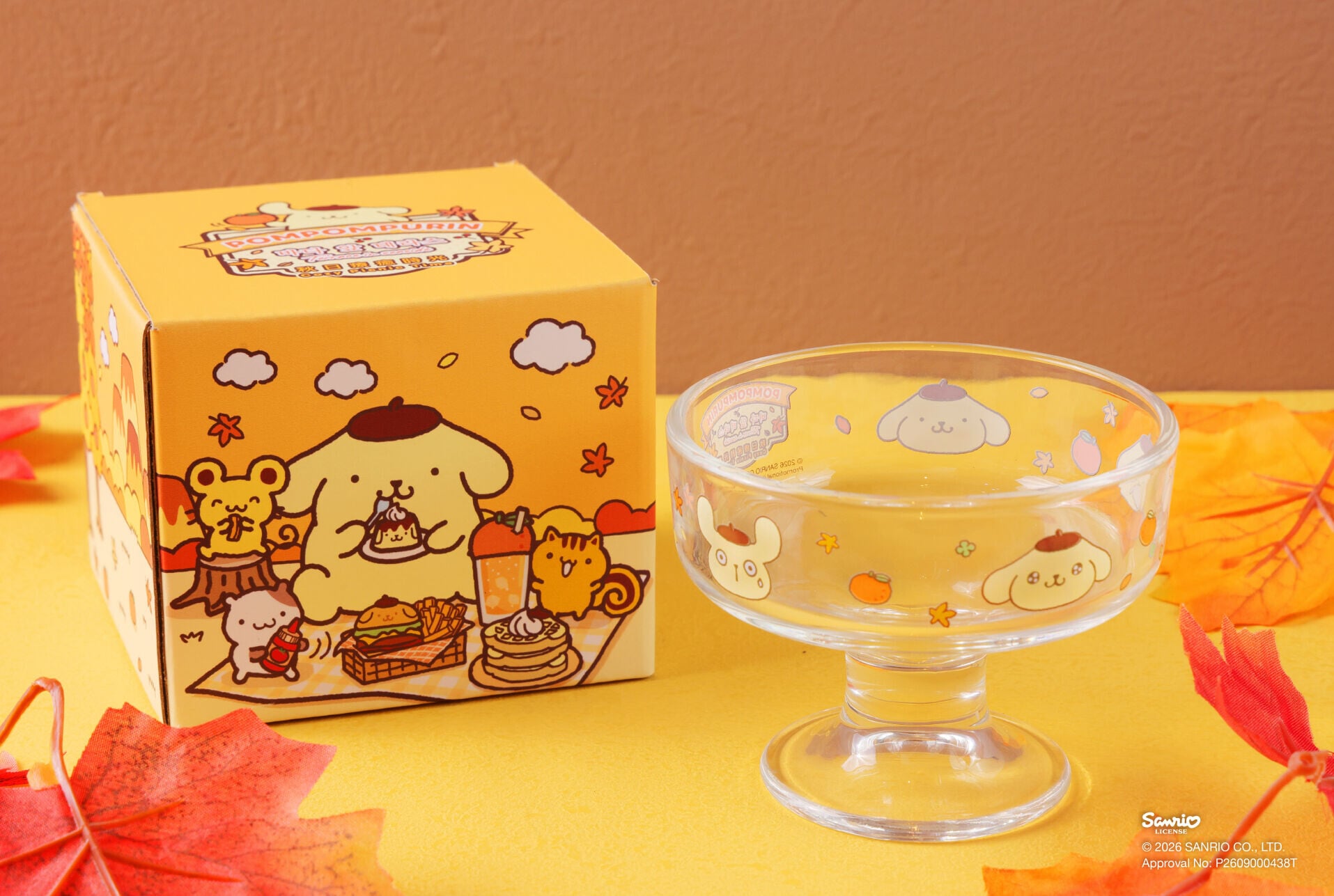 Pompompurin.Terrace in seaside Merch 布甸杯
