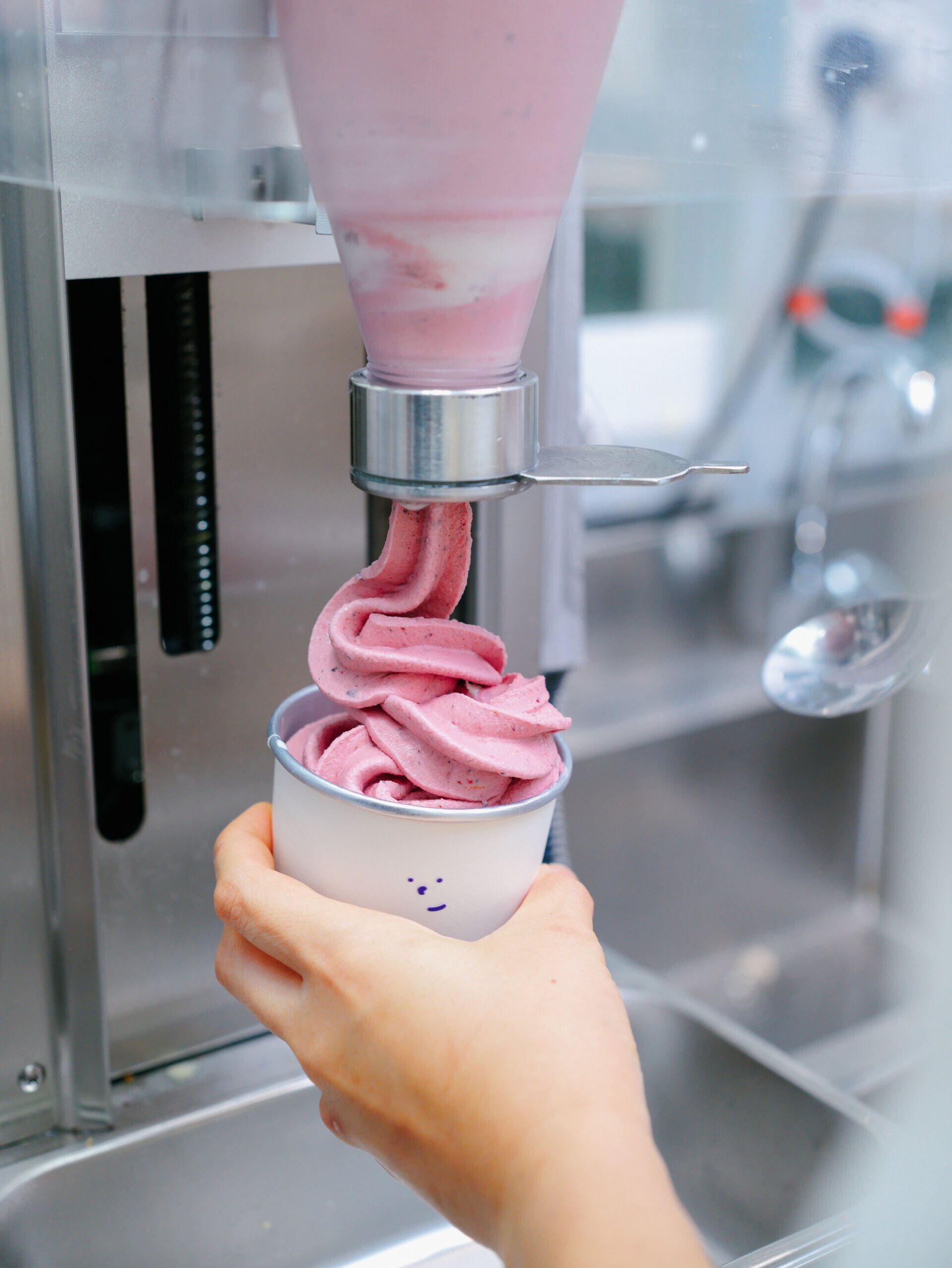 The making of real froyo