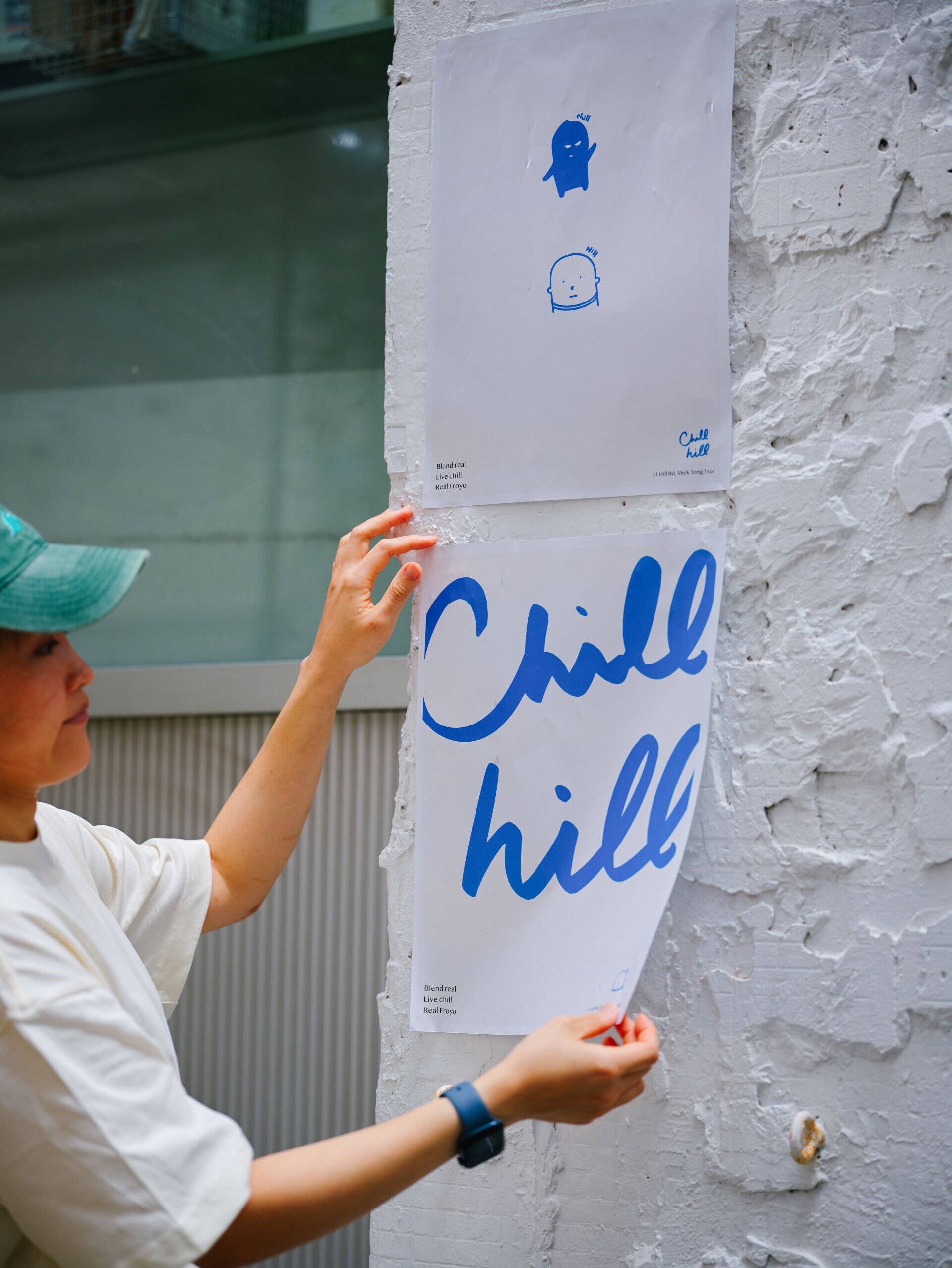 CHill Hill Poster on Wall