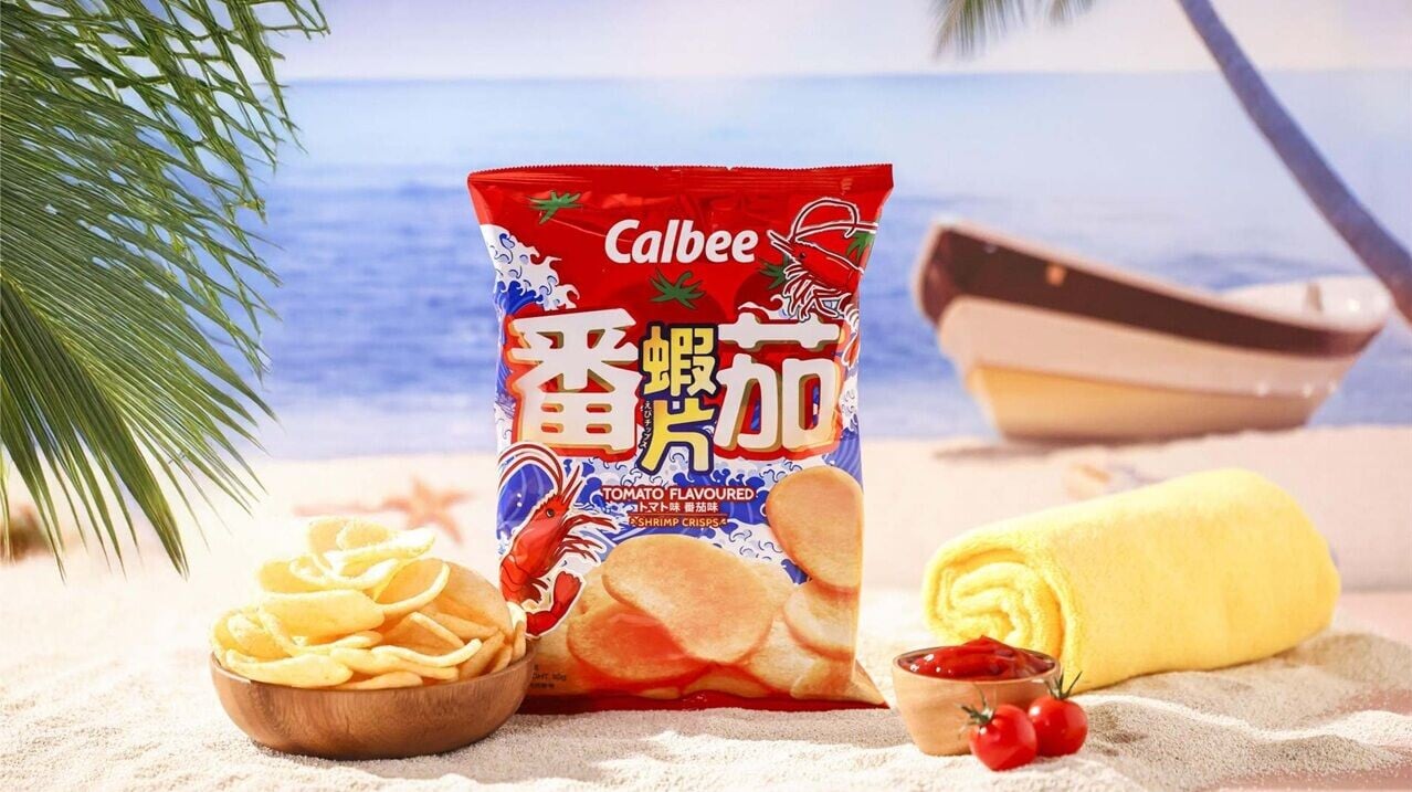 AD 2col MK卡樂B特別採用海浪為主題的包裝設計，充滿好動活力與海洋氣息