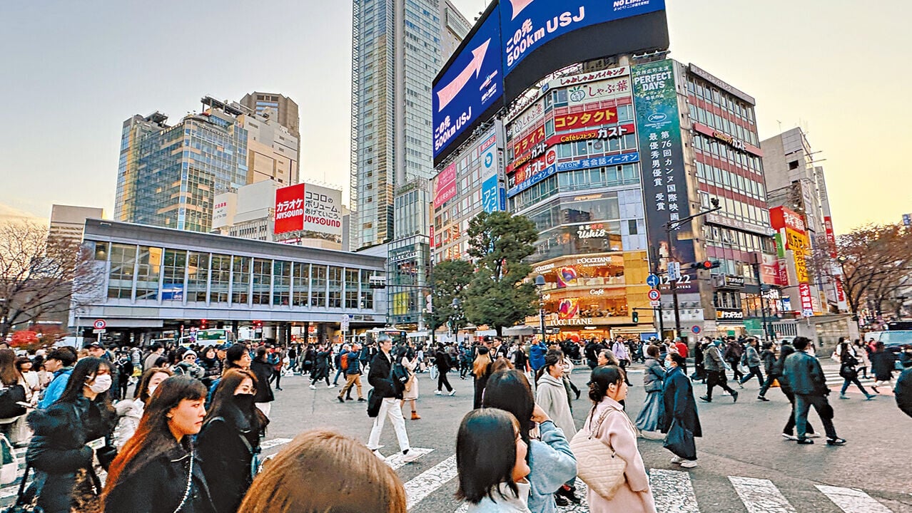 近年日本城市中心房地產價格急升。(資料圖片)