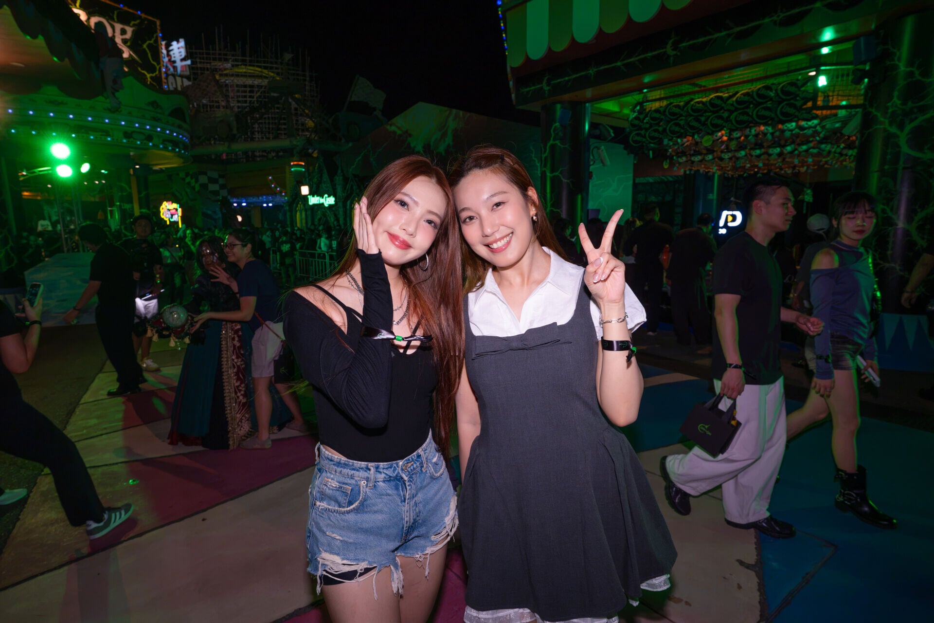 台灣藝人林詩雅 黃淑蔓 2