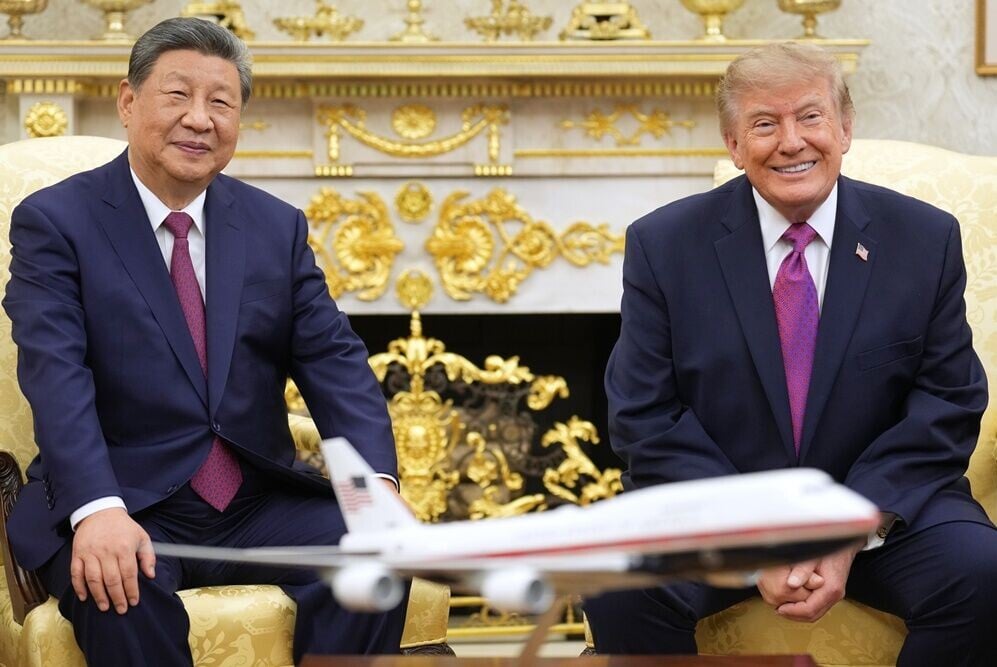 習特會,習近平冀美方堅持反對台獨立場,特朗普:進行了很好的會談。(AP)