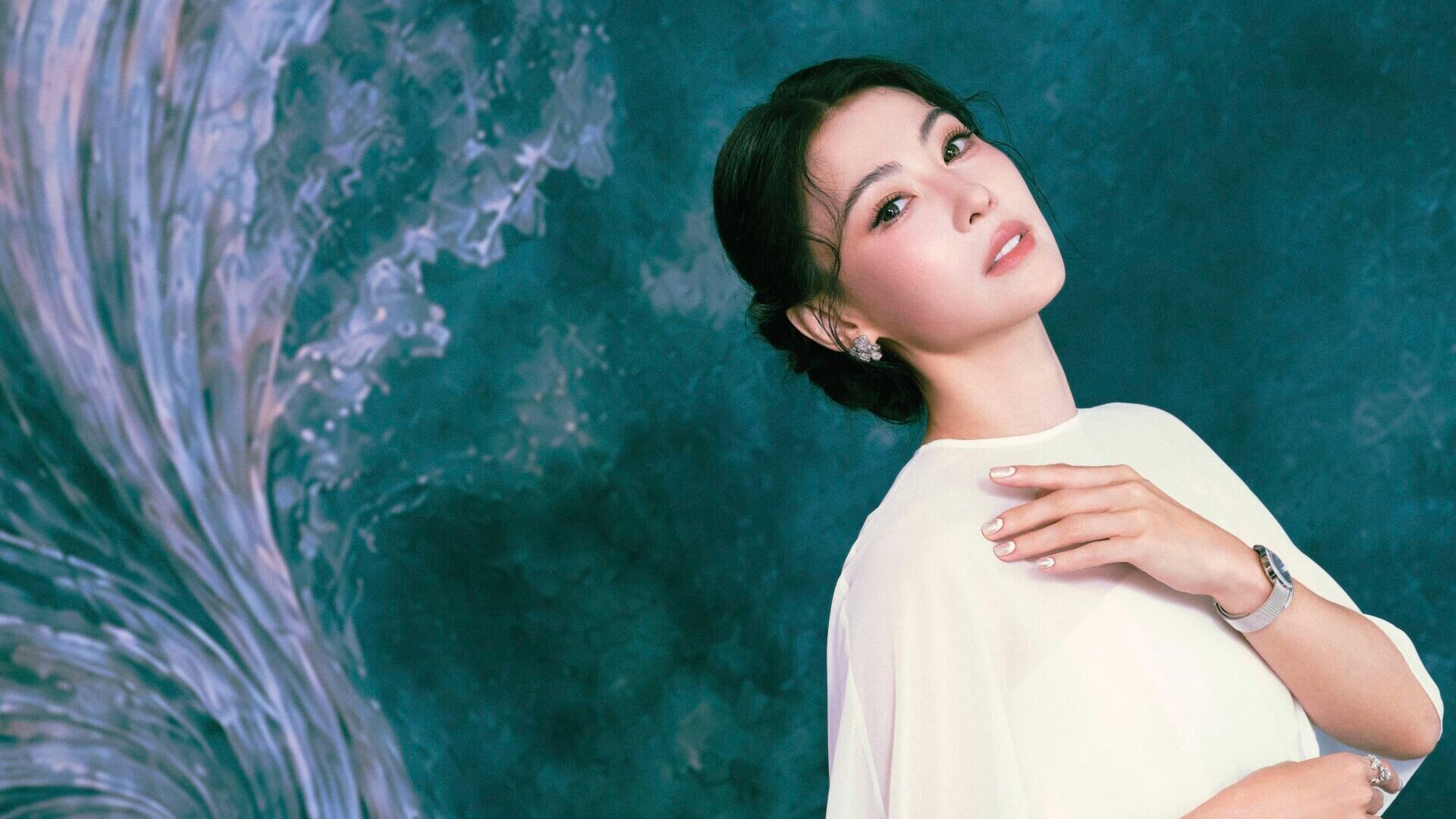 張柏芝仙氣亮相LA MER快閃展  12