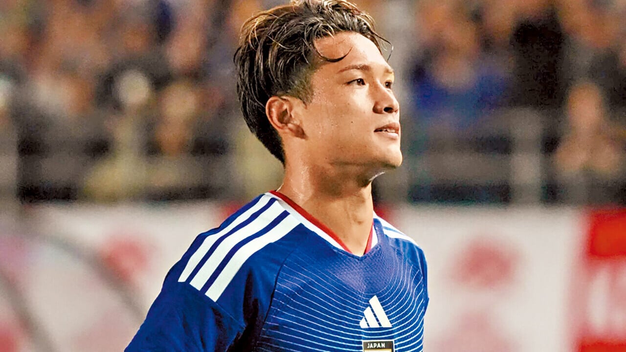 日本中場 松木玖生