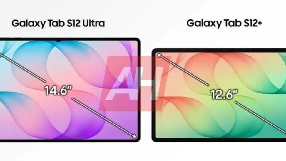 Samsung Galaxy Tab S12 系列效果圖曝光 Ultra採瀏海螢幕設計