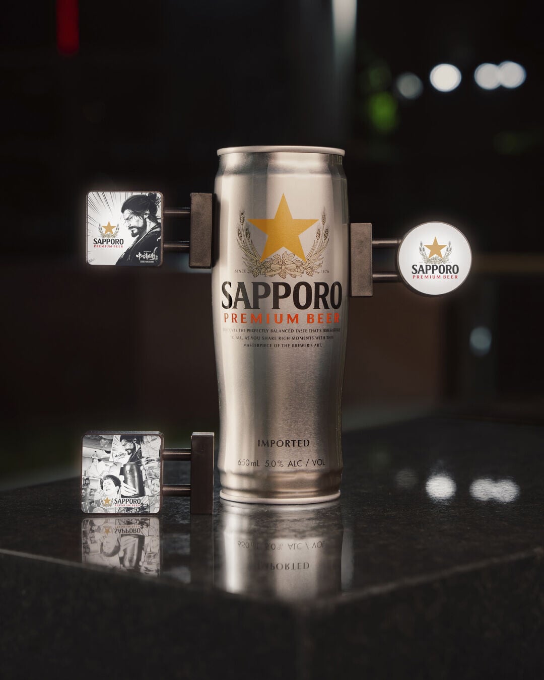 SAPPORO充電式磁石小燈箱(共三款)