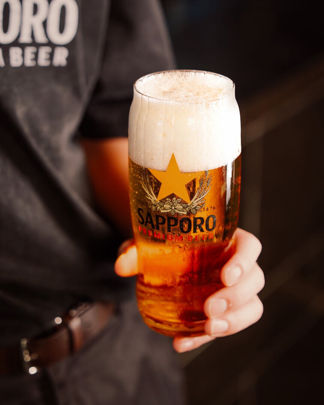 SAPPORO 650mL罐型啤酒杯