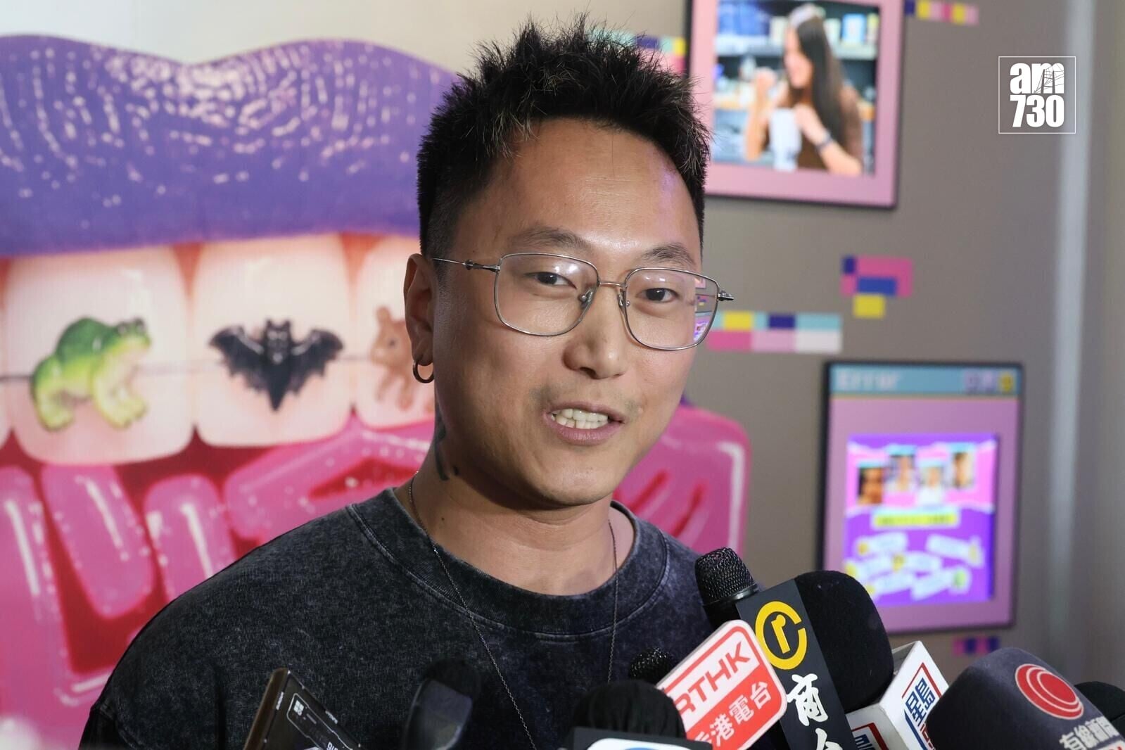 活動香港站策展人吳偉忠。(周令知攝)