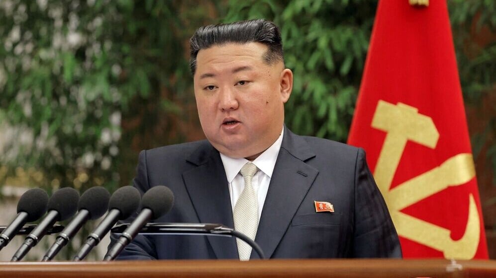 金正恩嫌黨宣傳太老套，下令創新抗韓流。(朝中社)