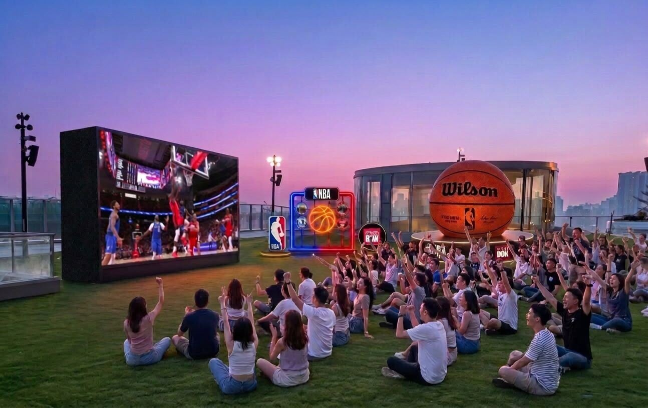 Hong Kong’s First Rooftop NBA China Game Live Viewing Party