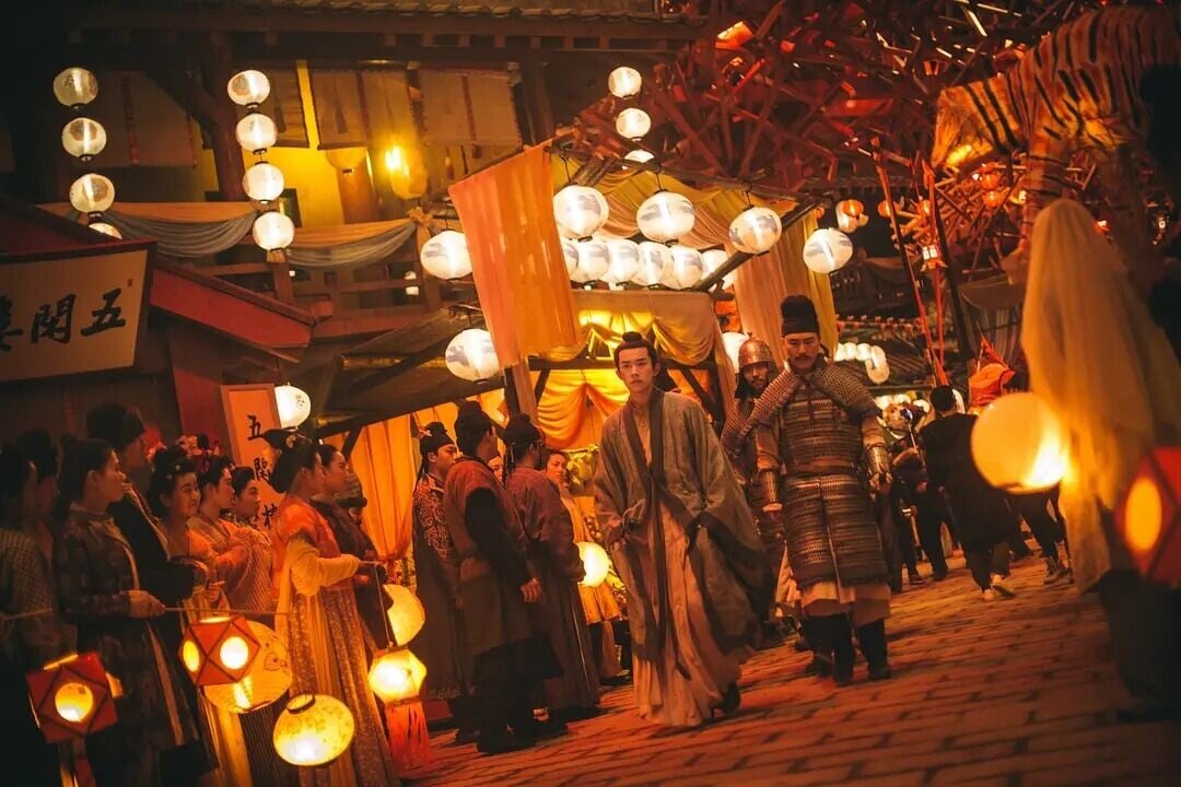 電視劇《長安十二時辰》,改編自馬伯庸的同名小說,以唐朝為故事背景,由易烊千璽等主演。(圖片來源:劇照)