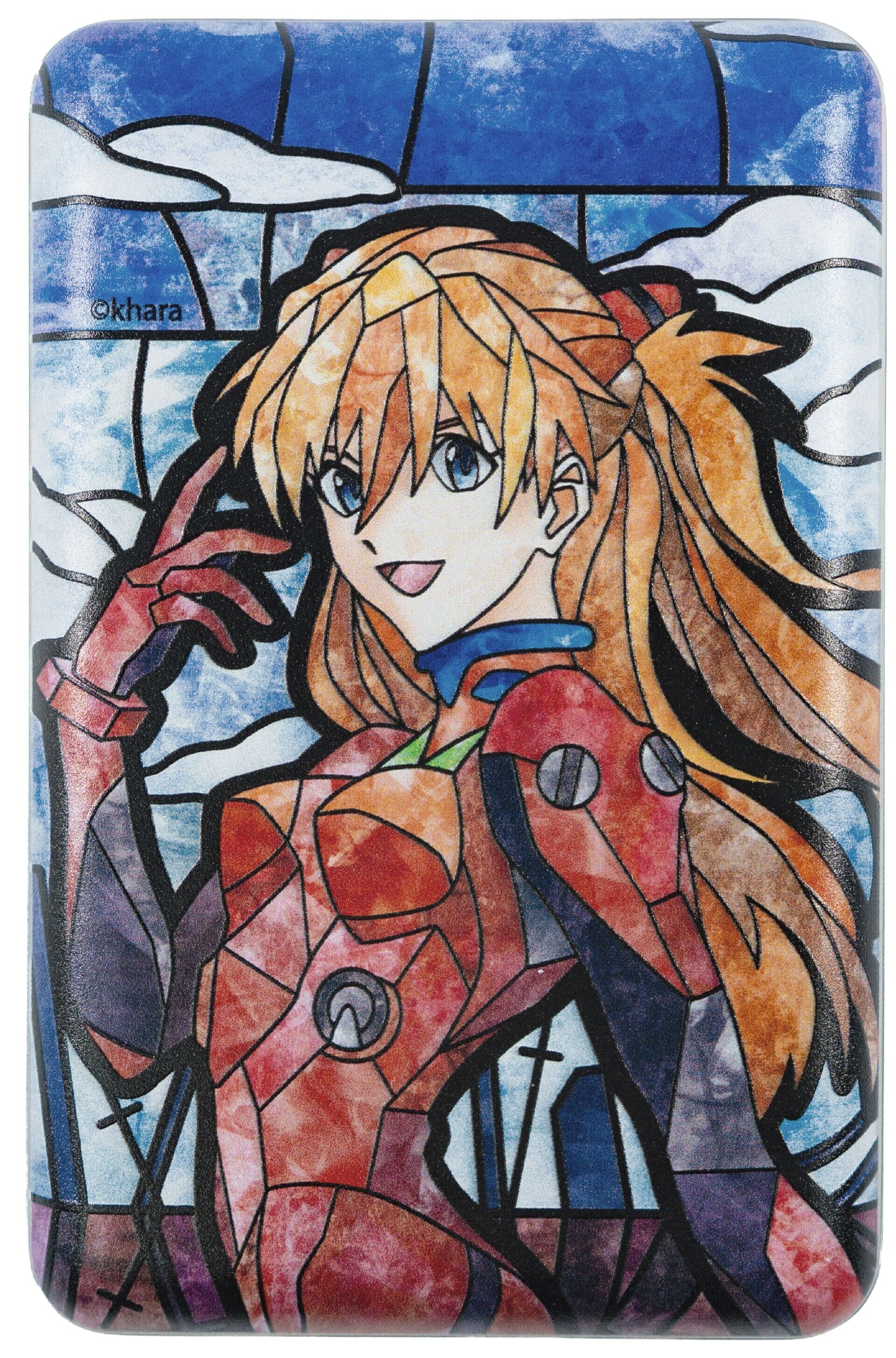 A SAVEWO 救世 X EVANGELION 新世紀福音戰士 MAGCELL 10000MAH WIRELESS POWERBANK 彩繪玻璃系列 (明日香) SAVEWO MC1003 EVA08 2