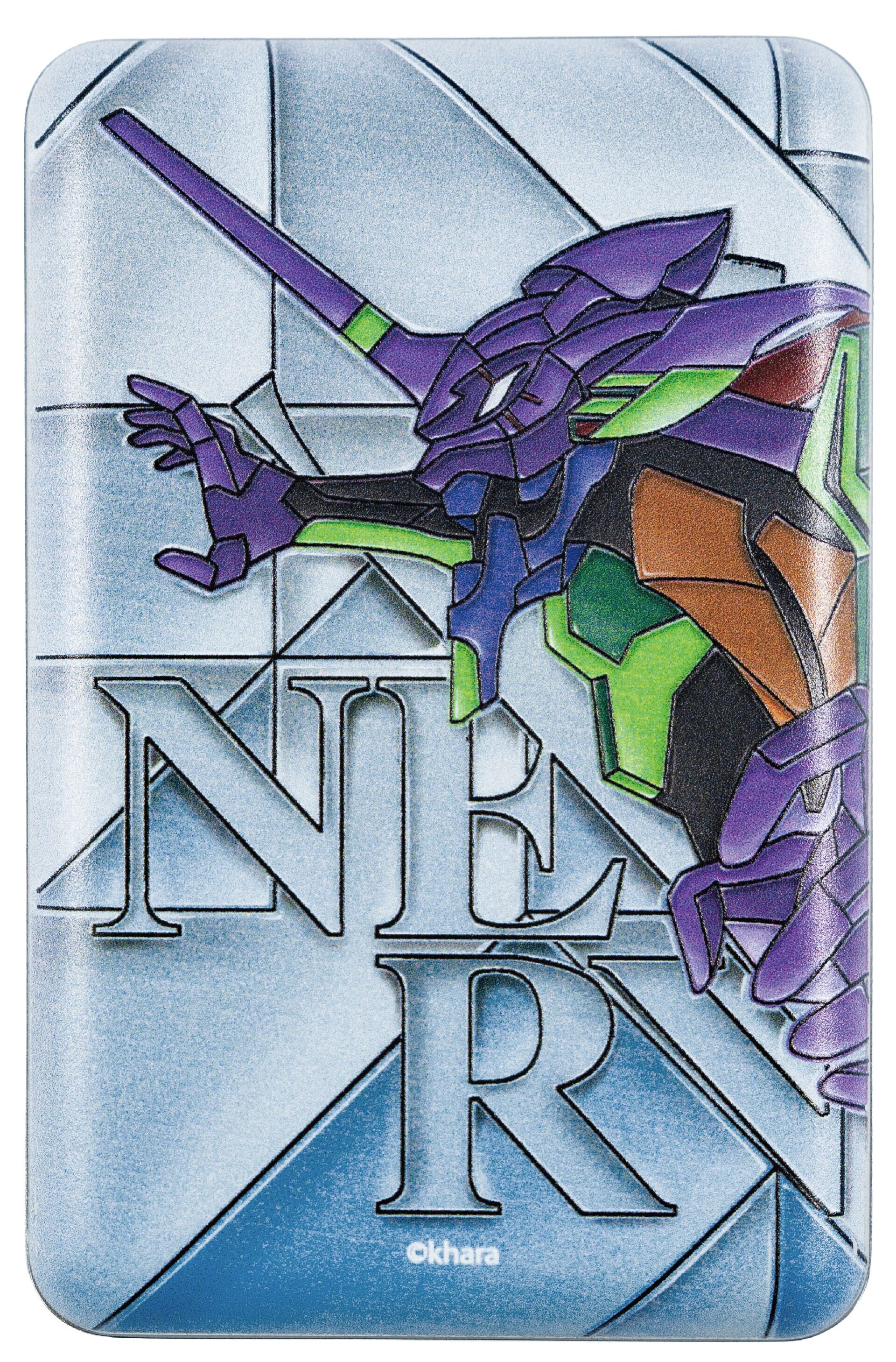 A SAVEWO 救世 X EVANGELION 新世紀福音戰士 MAGCELL 10000MAH WIRELESS POWERBANK 彩繪玻璃系列 (初號機) SAVEWO MC1003 EVA10 2