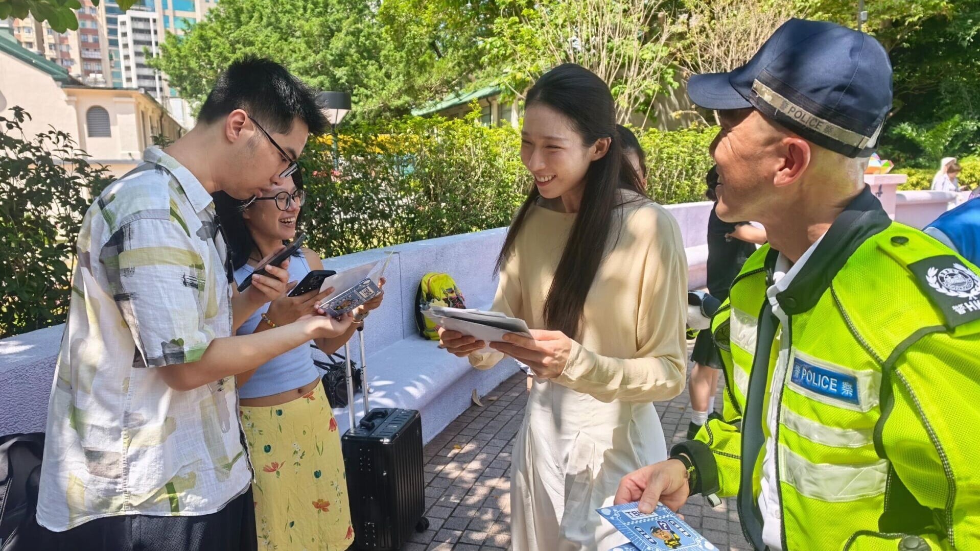 警方西九龍總區交通部展開一系列道路安全宣傳活動