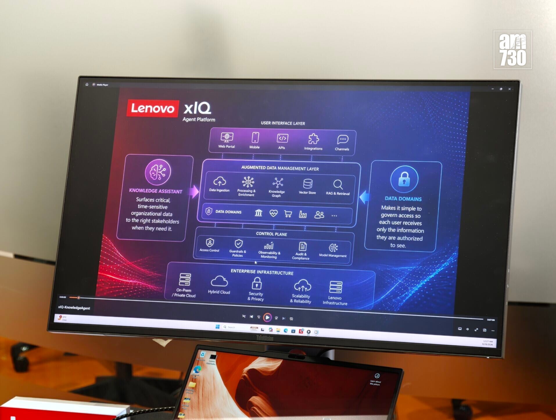 Lenovo xIQ智能助理平台簡化管理及監控操作。