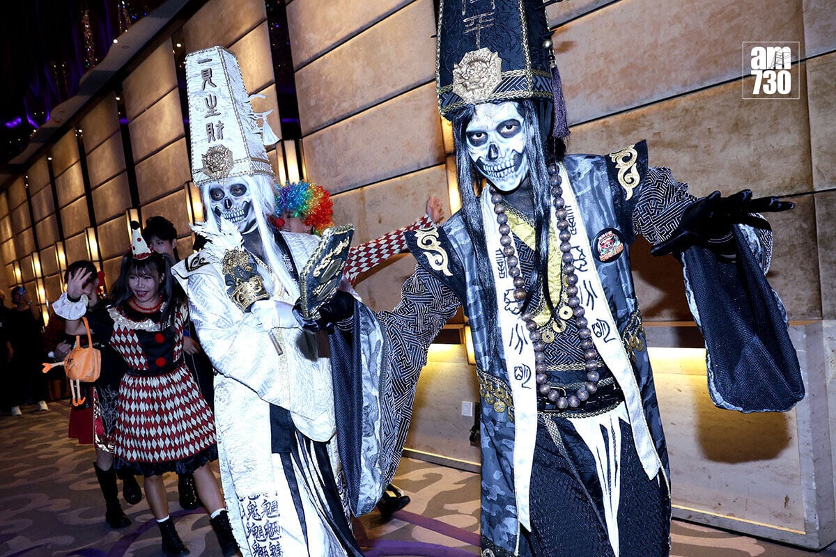 旅發局今年首度舉辦「香港萬聖月」。(周令知攝)